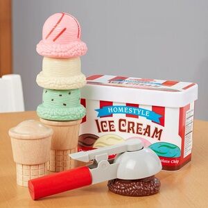 Melissa & Doug Scoop & Stack Ice Cream Cone Magnetic Play Set